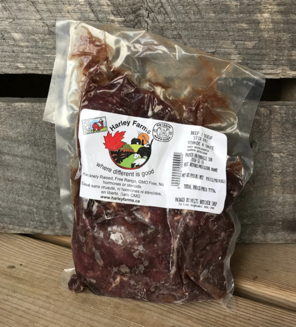 Grass Fed Beef Stir Fry Strips, 1lb